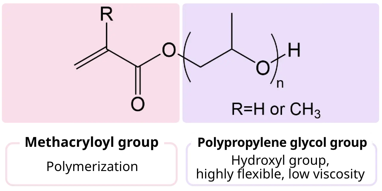 Polypropylene glycol group