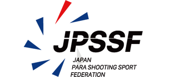 JPSSFの文字と青と赤とグレーの三角が散りばめられたロゴマークです。